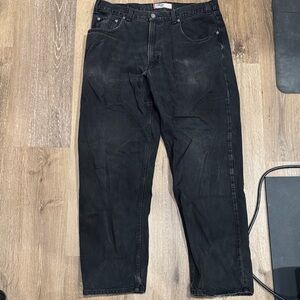 Old Navy Men's Relaxed Black Jeans